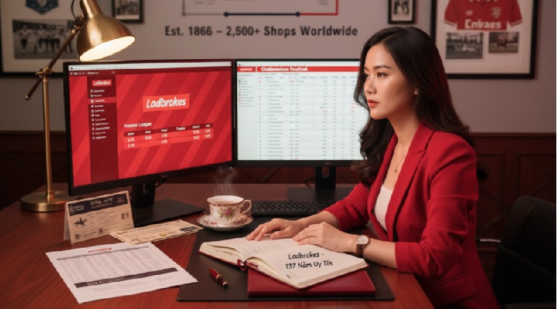 Kèo Nhà Cái Ladbrokes - Đẳng Cấp Anh Quốc Lâu Đời Nhất & Vua Đua Ngựa Thế Giới